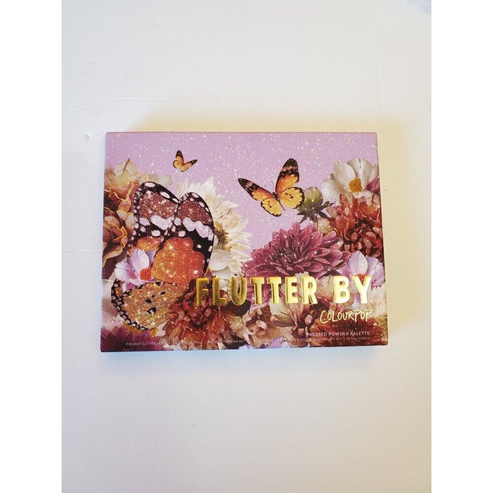 Colourpop Flutter By 12 Pressed Powder Palette Eyeshadow Makeup New